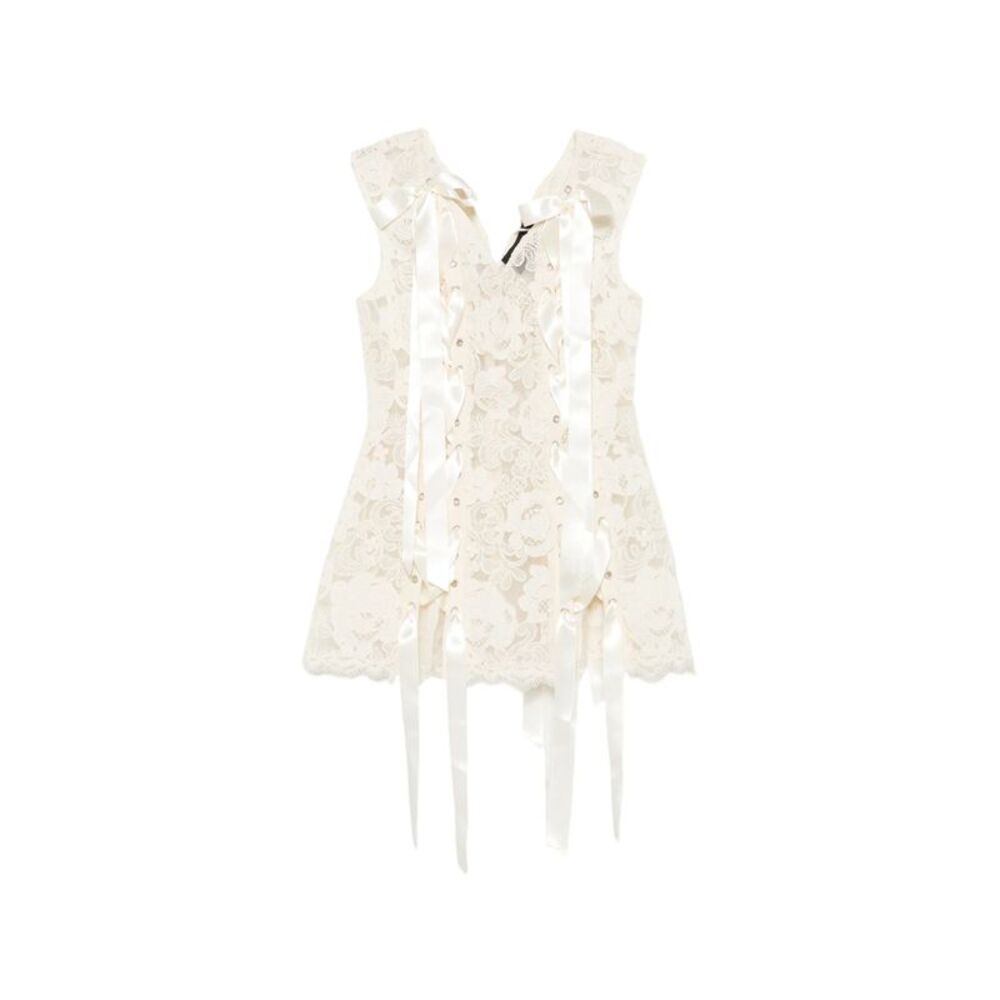 Simone Rocha Neutrals Tops - Vests & Tank Tops Women